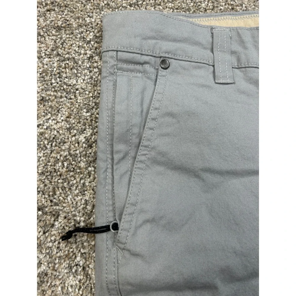 Columbia Mens Gray Regular Fit Utility Hiking Shorts 36W 8L #0579